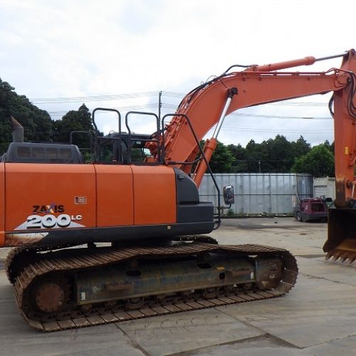Maquinaria pesada usada excavadora zx200lc-6 sn x10228