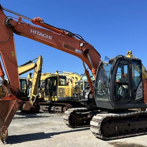 Maquinaria pesada usada Excavadora Hitachi ZX135US-5B SN X5062 (2)