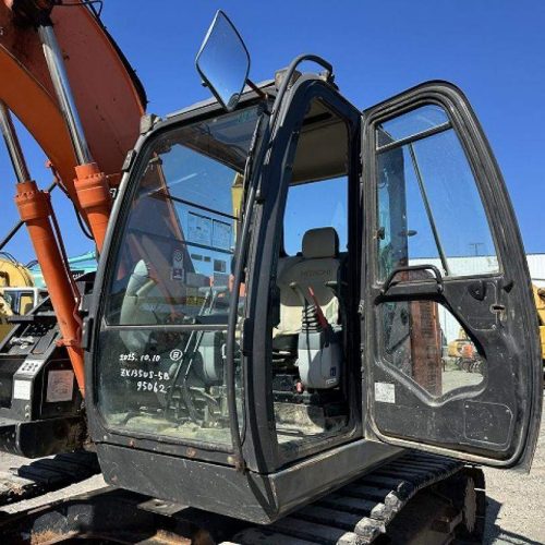 Maquinaria pesada usada Excavadora Hitachi ZX135US-5B SN X5062 (2)