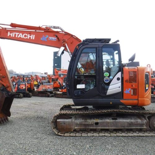 Maquinaria pesada usada Excavadora Hitachi ZX135USK-6 SN X17312 (1)