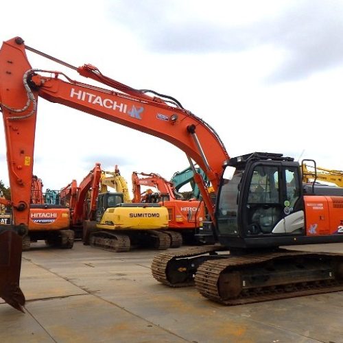 Maquinaria pesada usada Excavadora Hitachi ZX200-6 SN X02227 (73)