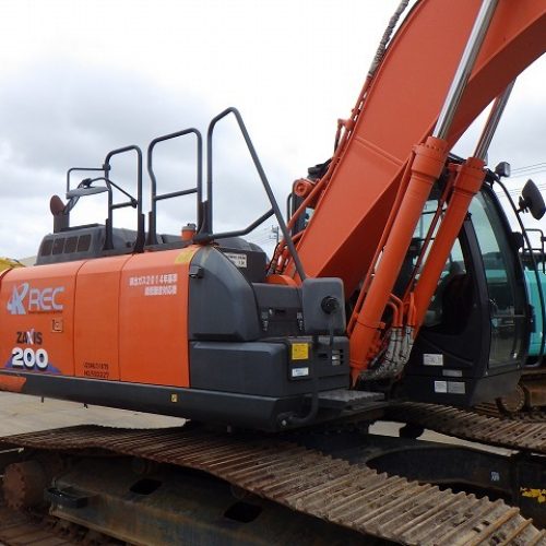 Maquinaria pesada usada Excavadora Hitachi ZX200-6 SN X02227 (73)