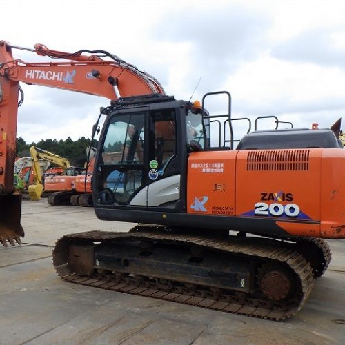 Maquinaria pesada usada Excavadora Hitachi ZX200-6 SN X02227 (73)
