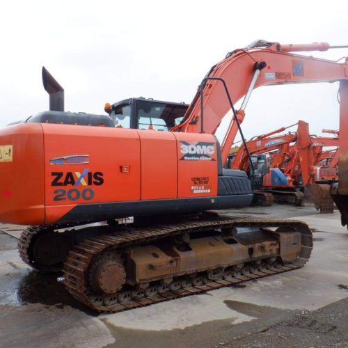Maquinaria pesada usada Excavadora Hitachi ZX200X-5B SN X07487 (1)
