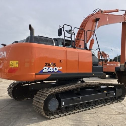 Maquinaria pesada usada Excavadora Hitachi ZX240LC SN X0112 (2)