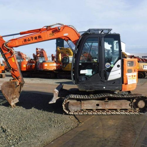 Maquinaria pesada usada Excavadora Hitachi ZX75US-5B SN X2410 (1)