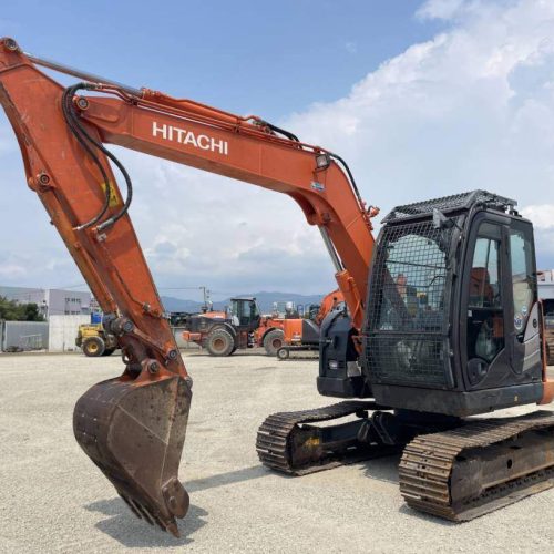 Maquinaria pesada usada Excavadora Hitachi ZX75USK-5B SN X1006 (1)