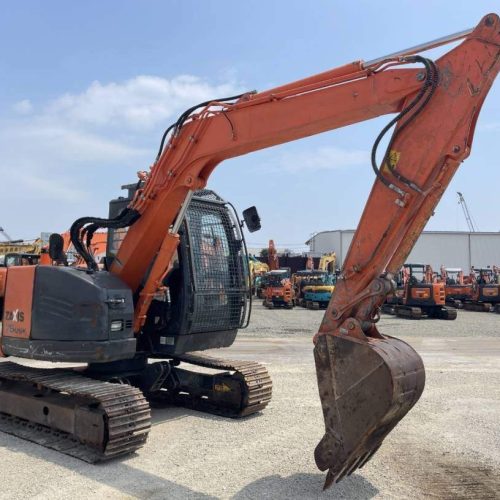 Maquinaria pesada usada Excavadora Hitachi ZX75USK-5B SN X1006 (1)