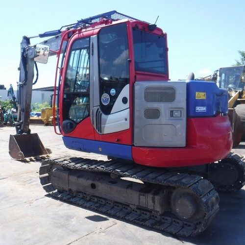 Maquinaria pesada usada Excavadora Hitachi ZX75USK-5B SN X1118 (1)