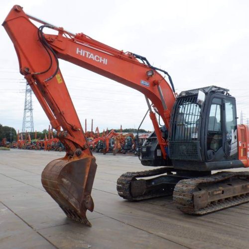 Maquinaria pesada usada Excavadora Hitachi ZX135USK-5B sn X1693