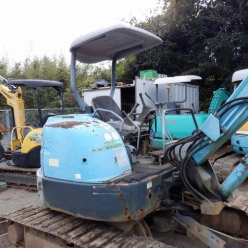 Maquinaria pesada usada Miniexcavadora Hitachi AX50U-3, SN X195