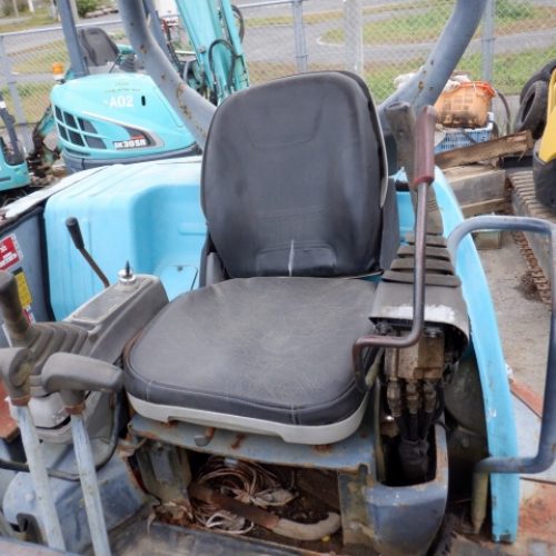 Maquinaria pesada usada Miniexcavadora Hitachi AX50U-3, SN X195