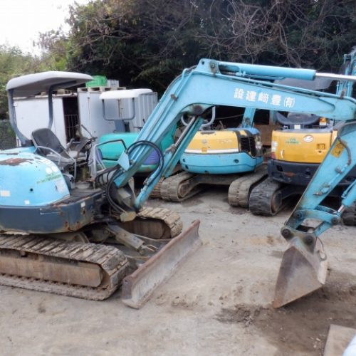 Maquinaria pesada usada Miniexcavadora Hitachi AX50U-3, SN X195-01