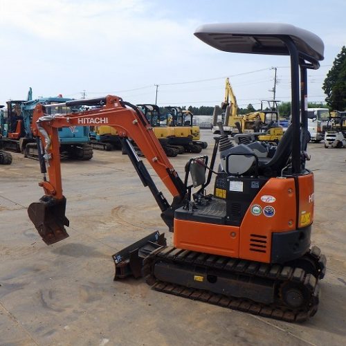 Maquinaria pesada usada Miniexcavadora Hitachi ZX17U-5A SN X5159