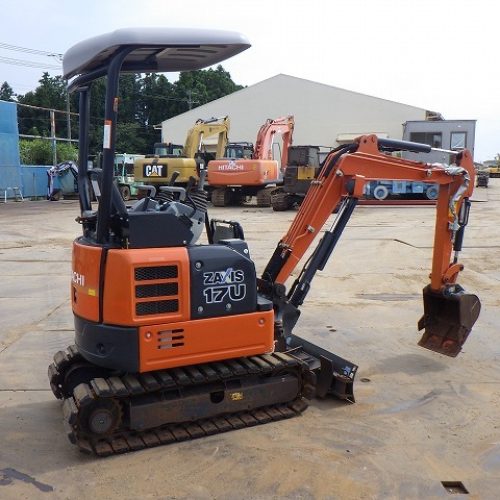 Maquinaria pesada usada Miniexcavadora Hitachi ZX17U-5A SN X5159