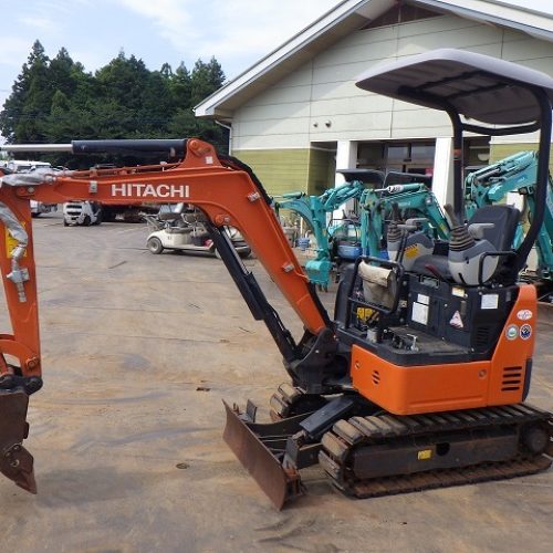 Maquinaria pesada usada Miniexcavadora Hitachi ZX17U-5A SN X5159