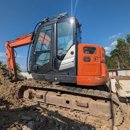 Maquinaria pesada usada Miniexcavadora Hitachi ZX75USK-5B SN X3609