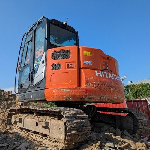 Maquinaria pesada usada Miniexcavadora Hitachi ZX75USK-5B SN X3609