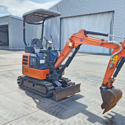 Maquinaria pesada usada Miniexcavadora ZX17U-5A SN X0773 -01
