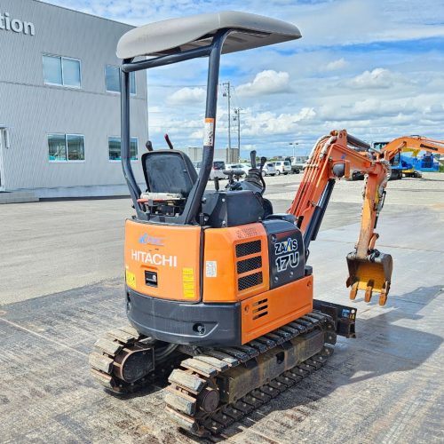 Maquinaria pesada usada Miniexcavadora ZX17U-5A SN X0773 -01