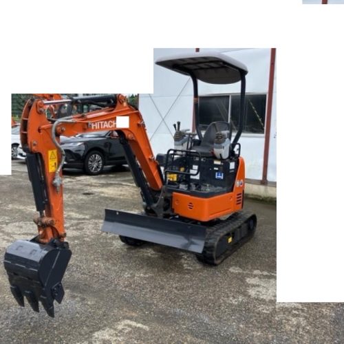 Maquinaria pesada usada Miniexcavadora hitachi ZX17U-5A SN X6567 - 01