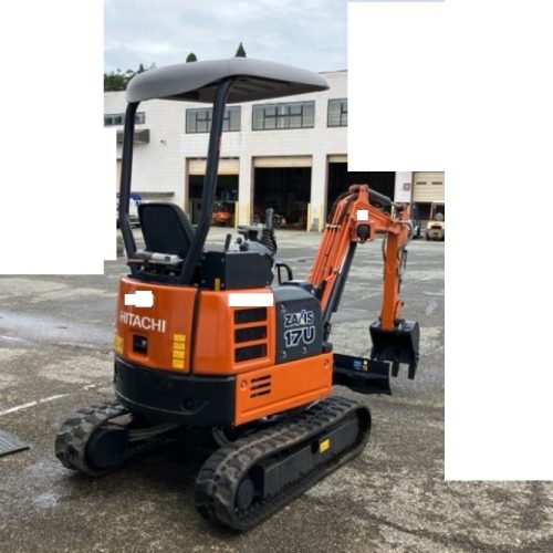 Maquinaria pesada usada Miniexcavadora hitachi ZX17U-5A SN X6567