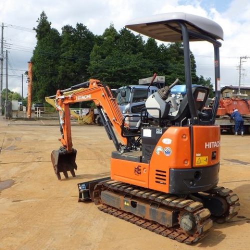 Maquinaria pesada usada Miniexcavadora hitachi ZX17U-5A sn x6007