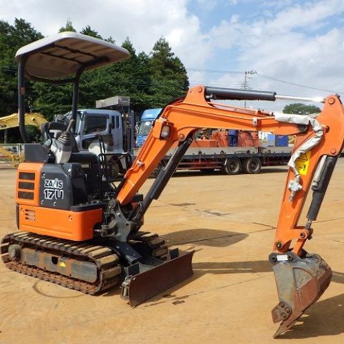 Maquinaria pesada usada Miniexcavadora hitachi ZX17U-5A sn x6007