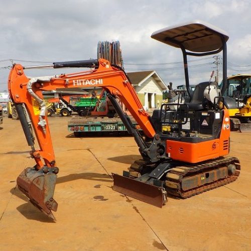 Maquinaria pesada usada Miniexcavadora hitachi ZX17U-5A sn x6007