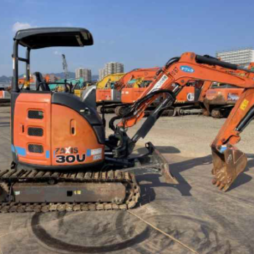 Maquinaria pesada usada Miniexcavadora hitachi ZX30U-5A SN X4399