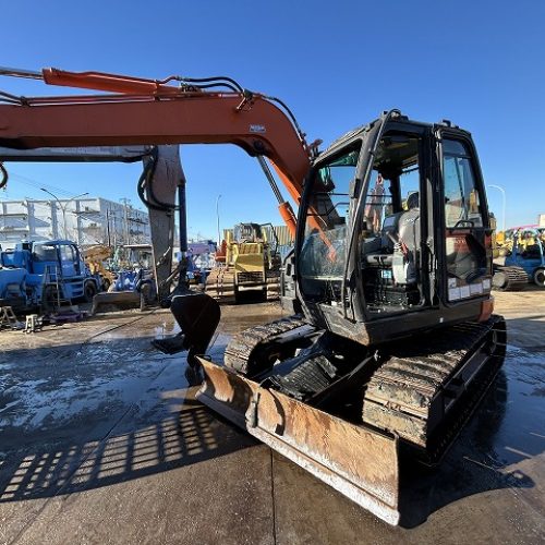 Maquinaria pesada usada excavadora Hitachi ZX75US-5B SN X5611 (1)