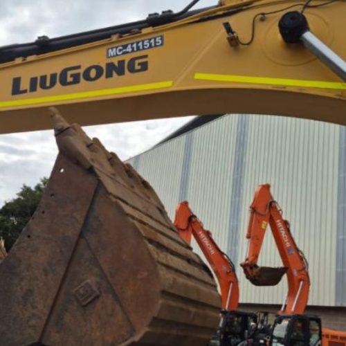 Maquinaria pesada usada excavadora Liugong CLG936E SN X00689 (1)