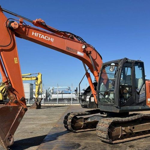 Maquinaria pesada usada excavadora Hitachi ZX135US-5B sn X3965 (2)