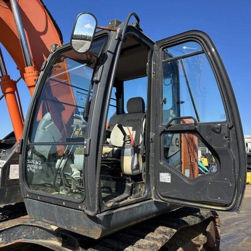 Maquinaria pesada usada excavadora Hitachi ZX135US-5B sn X3965 (2)