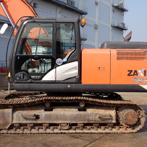 Maquinaria pesada usada excavadora Hitachi ZX200-5B SN X06431 (1)