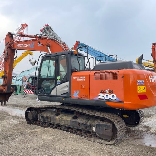 Maquinaria pesada usada excavadora Hitachi ZX200-6 SN X10832 (1)