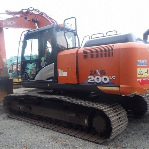 Maquinaria pesada usada excavadora Hitachi ZX200LC SN X06313 (2)