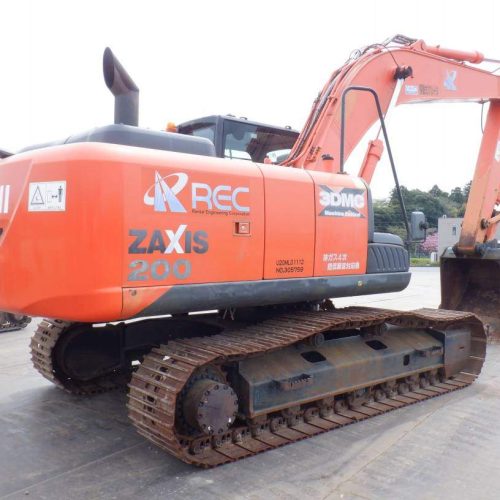 Maquinaria pesada usada excavadora Hitachi ZX200X SN X 05759 (1)