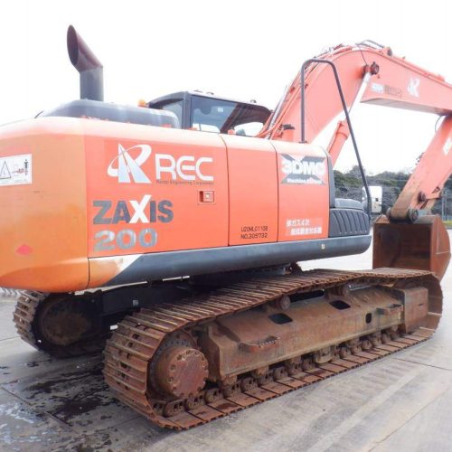 Maquinaria pesada usada excavadora Hitachi ZX200X SN X05732 (1)