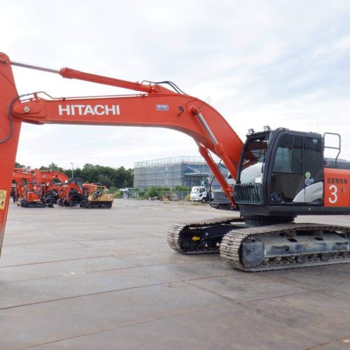 Maquinaria pesada usada excavadora Hitachi ZX240-6 SN X0238 (1)