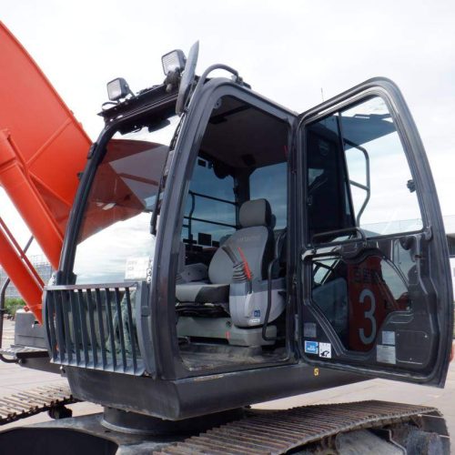 Maquinaria pesada usada excavadora Hitachi ZX240-6 SN X0238 (1)