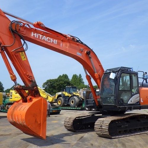 Maquinaria pesada usada excavadora Hitachi ZX250K-6 SN X0071 (2)