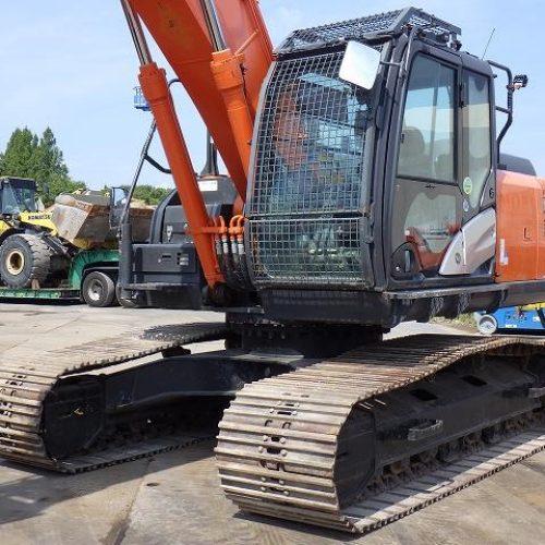 Maquinaria pesada usada excavadora Hitachi ZX250K-6 SN X0071 (2)