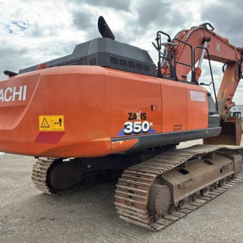 Maquinaria pesada usada excavadora Hitachi ZX350K-6 SN X0351 (1)