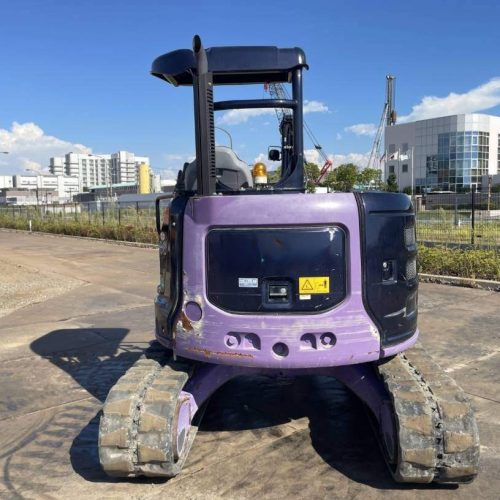 Maquinaria pesada usada excavadora Hitachi ZX40U-5B SN X1896 (1)