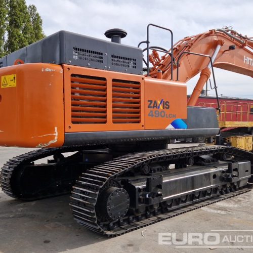 Maquinaria pesada usada excavadora Hitachi ZX490LCH-5A (18)