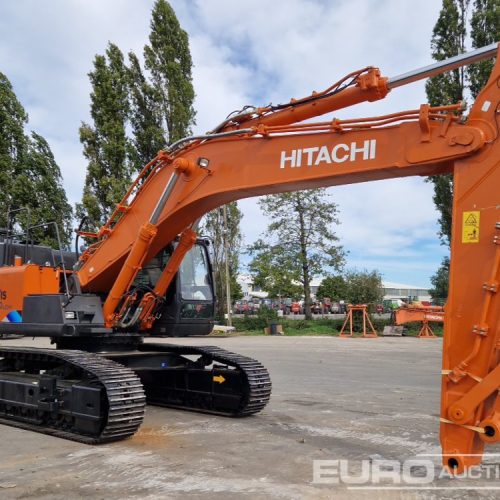 Maquinaria pesada usada excavadora Hitachi ZX490LCH-5A (1)