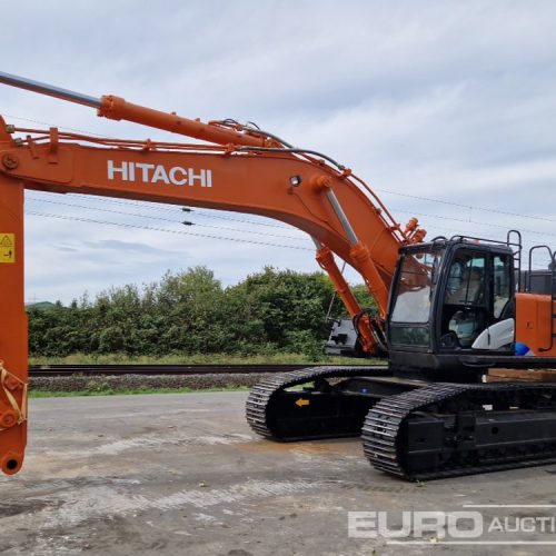 Maquinaria pesada usada excavadora Hitachi ZX490LCH-5A (1)