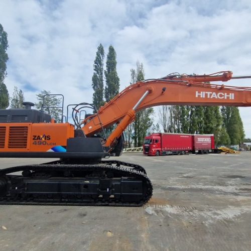 Maquinaria pesada usada excavadora Hitachi ZX490LCH-5A SN X1250 (1)