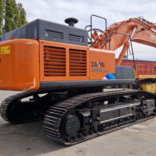 Maquinaria pesada usada excavadora Hitachi ZX490LCH-5A SN X1250 (1)